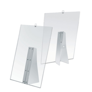 Porta avvisi banco/parete in pvc flessibile antiurto trasparente Tecnostyl A3 - PAF-A3