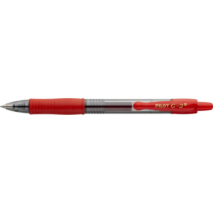 Penna gel a scatto Pilot G-2 0,7 mm rosso 001522