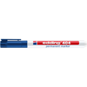 Marcatore permanente edding 404 punta conica 0,75 mm blu E-404 003