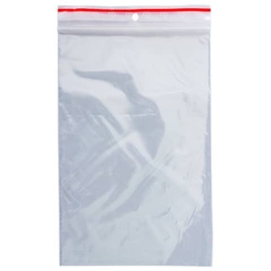 Buste trasparenti chiusura grip in LDPE 50 ?m Q-Connect idonee al contatto alimentare  - conf. 1000 pz - 12x18 cm