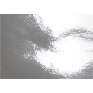 Carta metallizzata Creativ Company formato A4 - 120 g/m² - conf. da 10 fogli - argento - 224710