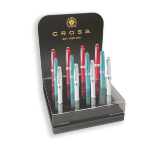 Espositore 12 penne a sfera Cross Bailey Light Pastel colori assortiti E999988