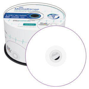 DVD-R Medical Line Media Range 4,7 GB - 120 minuti - conf. 50 pz - MR429