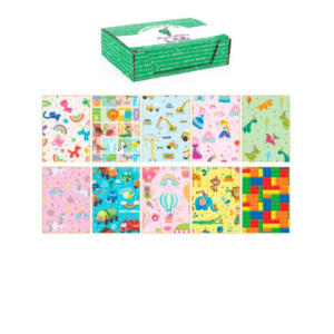 Carta regalo Kartos linea Kids 70x100 cm - conf. da 100 fogli in soggetti assortiti - 18353