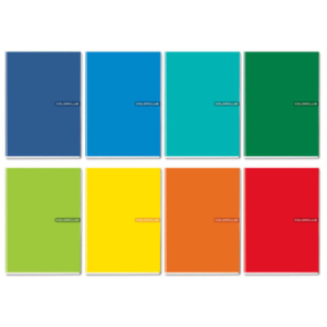 Maxi quaderno Colorclub A4 - 80 g/m² - 20+1 ff - 2C - 5718