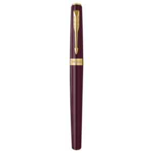 Penna stilografica Parker Meridian Red - finiture oro - pennino M - inchiostro blu - confezione regalo Red GT