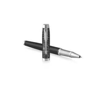 Penna roller Parker IM Legacy of Flight - nera e cromata - punta fine - inchiostro nero - 2228741