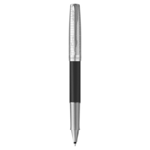 Penna roller Parker Sonnet Legacy of Flight - nera e cromata - punta fine - inchiostro nero - 2227801