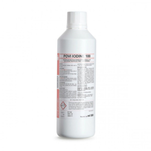 Soluzione acquosa pronta all'uso PVS POVI IODINE 100 a base di Iodopovidone 10% 125 ml - JOD005